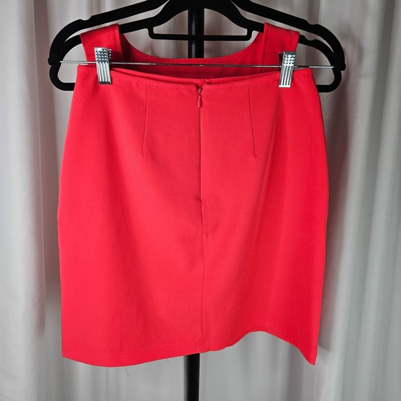 Brioche 2 piece blouse skirt set hot pink size 7/8 professional fitted‎ comfort - Picture 6 of 11